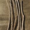 Lot de 6 branches de bois flotté vue globale verso