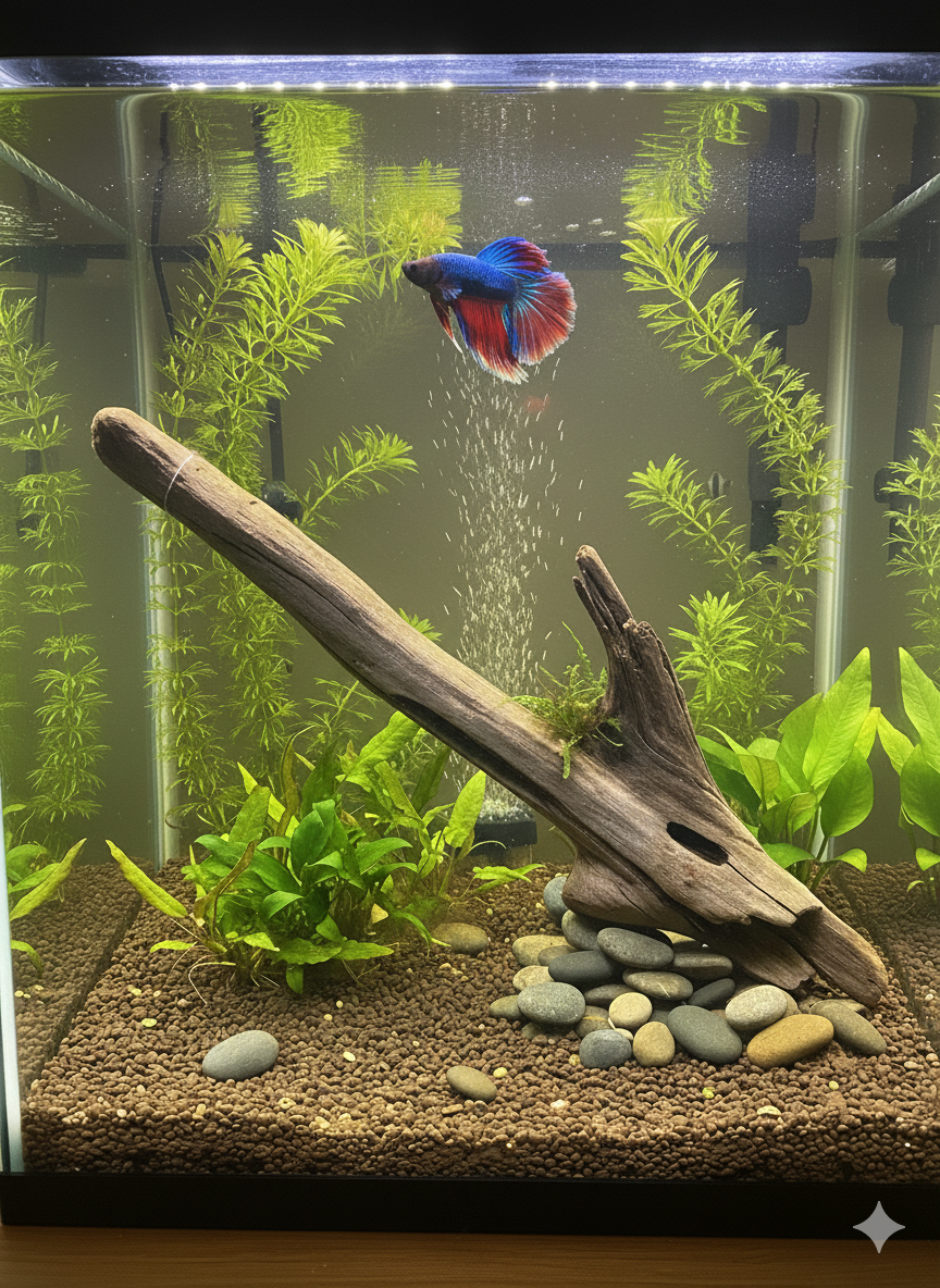 Conseils pour utiliser le bois flotté dans un aquarium